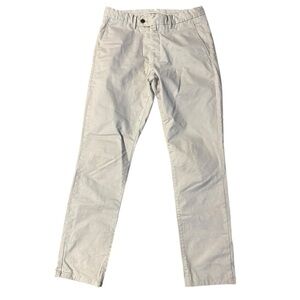 Suitsupply Men’s Porto Trouser Pants Beige Khaki Preppy Sz 46 X 30 Acadamia